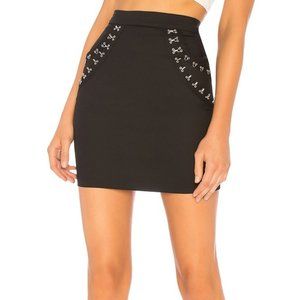 NWT By the Way Ayleen Hook & Eye Mini Skirt size XS